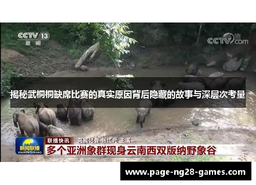揭秘武桐桐缺席比赛的真实原因背后隐藏的故事与深层次考量